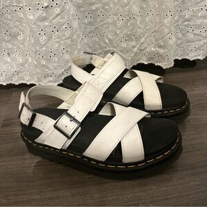 Dr. Martens Voss II Leather Strap Sandals